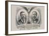 Republican Candidates. for President, Theo. Roosevelt. for Vice President, Chas. W. Fairbanks-Kurz-Framed Art Print