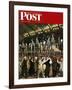 "Republican Convention," Saturday Evening Post Cover, June 19, 1948-John Falter-Framed Giclee Print