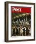 "Republican Convention," Saturday Evening Post Cover, June 19, 1948-John Falter-Framed Giclee Print