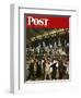 "Republican Convention," Saturday Evening Post Cover, June 19, 1948-John Falter-Framed Giclee Print