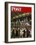 "Republican Convention," Saturday Evening Post Cover, June 19, 1948-John Falter-Framed Giclee Print