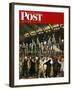 "Republican Convention," Saturday Evening Post Cover, June 19, 1948-John Falter-Framed Giclee Print