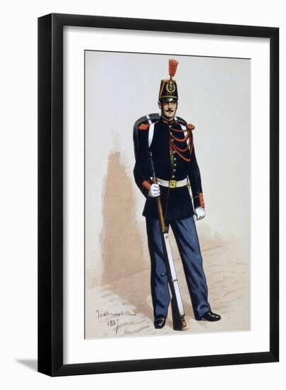 Republican Guard, 1871-A Lemercier-Framed Giclee Print