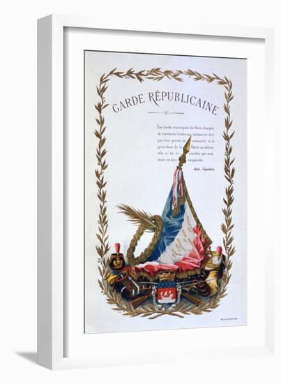 Republican Guard, 1887-A Lemercier-Framed Giclee Print