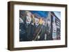 Republican murals against British rule, Falls Road, Belfast, Northern Ireland-null-Framed Photographic Print