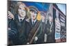 Republican murals against British rule, Falls Road, Belfast, Northern Ireland-null-Mounted Photographic Print