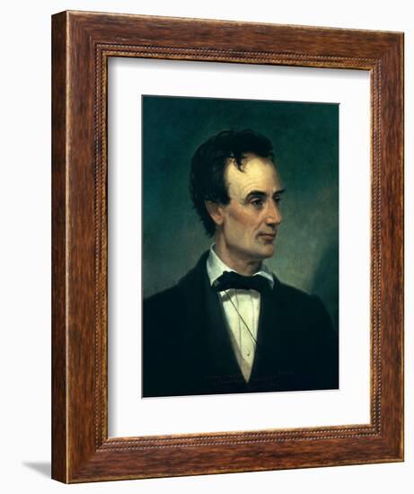 Republican Nominee Abraham Lincoln, 1860-Science Source-Framed Giclee Print