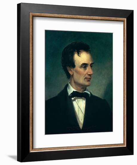 Republican Nominee Abraham Lincoln, 1860-Science Source-Framed Giclee Print