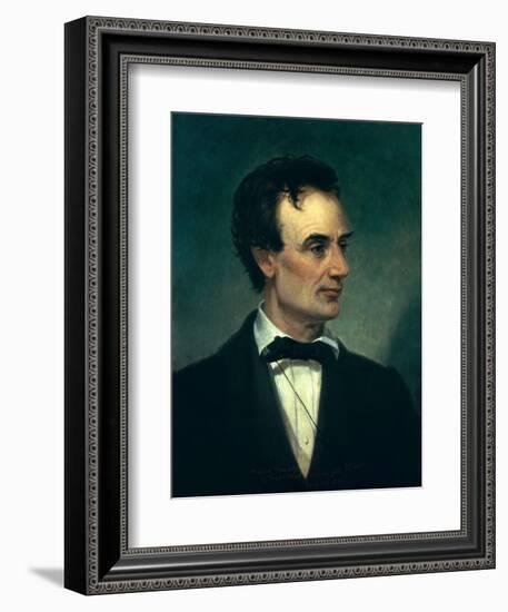 Republican Nominee Abraham Lincoln, 1860-Science Source-Framed Giclee Print