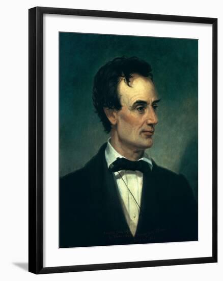 Republican Nominee Abraham Lincoln, 1860-Science Source-Framed Giclee Print