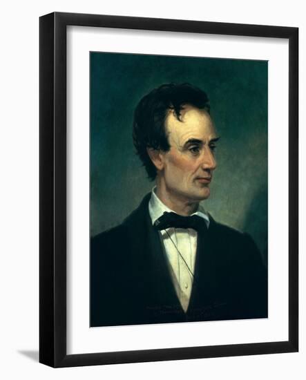 Republican Nominee Abraham Lincoln, 1860-Science Source-Framed Giclee Print