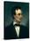 Republican Nominee Abraham Lincoln, 1860-Science Source-Stretched Canvas