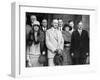 Republican Nominee Hoover Heads the Greeting Party for President and Mrs Coolidge-null-Framed Photo