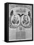 Republican Platform and Nominees of 1884-null-Framed Stretched Canvas