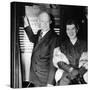 Republican Presidental Nominee, General Dwight Eisenhower, and Wife Mamie, Voting in 1952 Election-null-Stretched Canvas