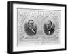 Republican Presidential and Vice Presidential Nominees of 1876-null-Framed Giclee Print