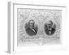 Republican Presidential and Vice Presidential Nominees of 1876-null-Framed Giclee Print