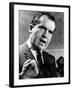 Republican Presidential Candidate Richard Nixon Speaking with a Clenched Fist on April 20, 1968-null-Framed Photo