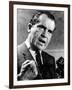 Republican Presidential Candidate Richard Nixon Speaking with a Clenched Fist on April 20, 1968-null-Framed Photo