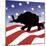 Republican Silhouette-Linda Braucht-Mounted Giclee Print