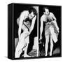 Republican Vice President-Elect Richard Nixon after an Ocean Swim-null-Framed Stretched Canvas