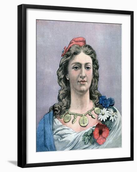 République, 1891-Jean-Charles Gauthier-Framed Giclee Print