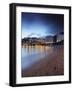 Repulse Bay Beach at Dusk, Hong Kong Island, Hong Kong, China, Asia-Ian Trower-Framed Photographic Print