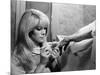 REPULSION, 1965 directed by ROMAN POLANSKI Catherine Deneuve (b/w photo)-null-Mounted Photo