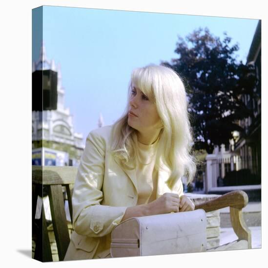 REPULSION, 1965 directed by ROMAN POLANSKI Catherine Deneuve (photo)-null-Stretched Canvas