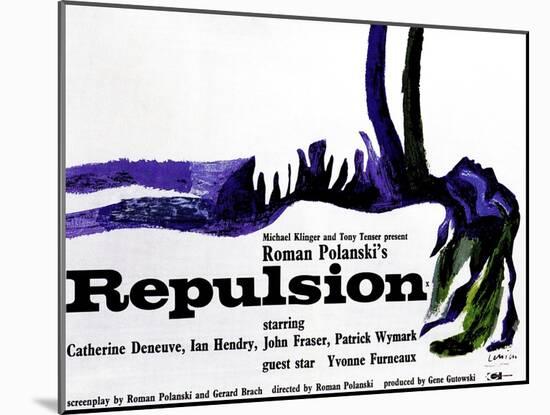 Repulsion, 1965-null-Mounted Art Print