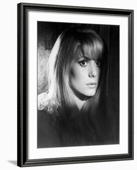 Repulsion, Catherine Deneuve, 1965-null-Framed Photo