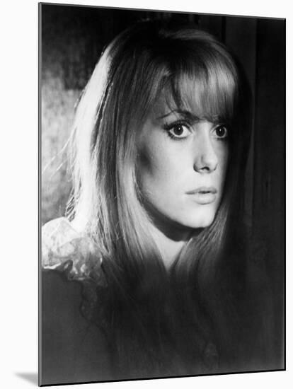 Repulsion, Catherine Deneuve, 1965-null-Mounted Photo