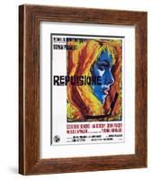 Repulsion-null-Framed Art Print