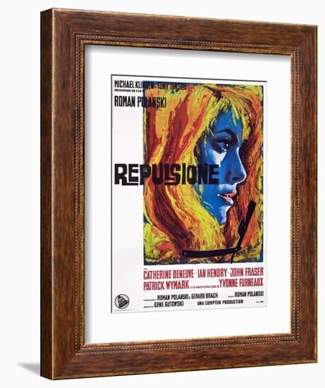 Repulsion-null-Framed Art Print