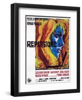 Repulsion-null-Framed Art Print