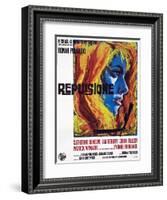 Repulsion-null-Framed Art Print