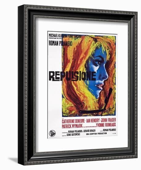 Repulsion-null-Framed Art Print