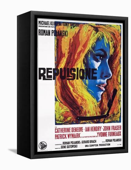 Repulsion-null-Framed Stretched Canvas