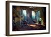 Requiem from the Shadows, 2022, (oil on canvas)-Lee Campbell-Framed Giclee Print