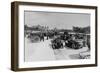 Requisition of Automobiles on the Esplanade Des Invalides, Paris, 16 August 1914-null-Framed Giclee Print