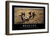 Rescate. Cita Inspiradora Y Póster Motivacional-null-Framed Photographic Print