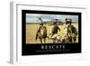 Rescate. Cita Inspiradora Y Póster Motivacional-null-Framed Photographic Print