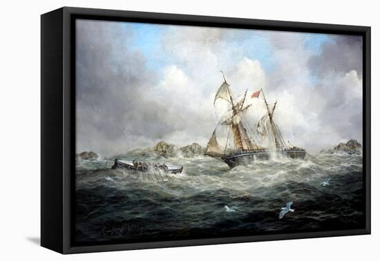 Rescue At Last-Richard Willis-Framed Stretched Canvas