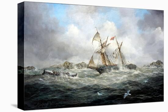 Rescue At Last-Richard Willis-Stretched Canvas