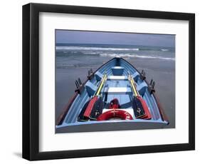 Rescue Boat, Atlantic City, NJ-Barry Winiker-Framed Photographic Print