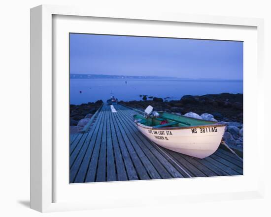 Rescue Boat, Thatcher Island, Rockport, Cape Ann, Massachusetts, USA-Walter Bibikow-Framed Photographic Print