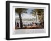 Rescue in Green Park, Westminster, London, 1817-null-Framed Giclee Print