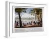 Rescue in Green Park, Westminster, London, 1817-null-Framed Giclee Print