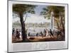 Rescue in Green Park, Westminster, London, 1817-null-Mounted Giclee Print