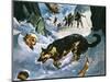 Rescue in the Snow-McConnell-Mounted Giclee Print